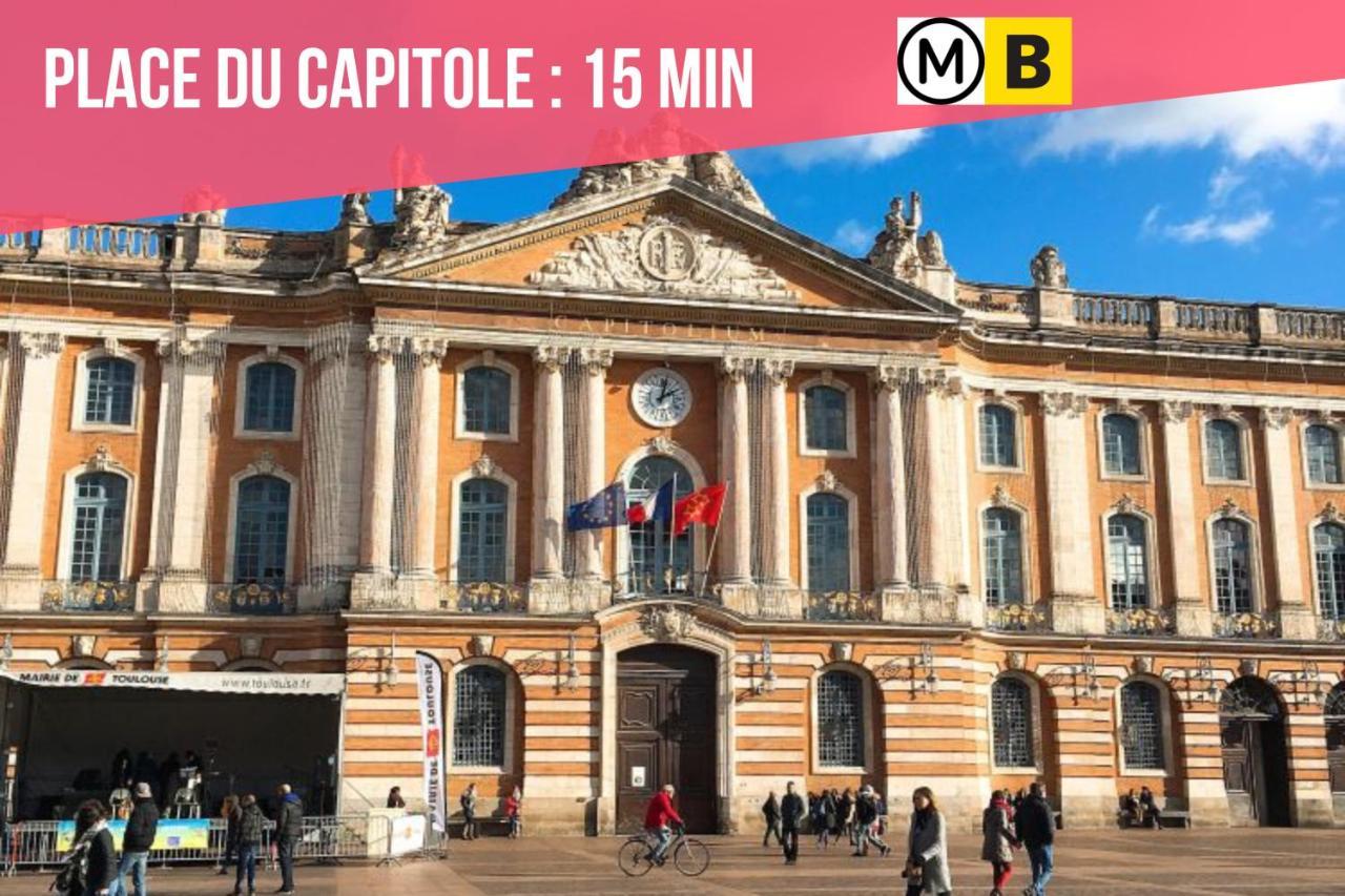 トゥールーズExpat Renting - L'Evasion - Saint Michel - Metroアパートメント エクステリア 写真